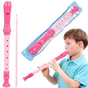 Opakowanie Flet plastikowy kolorowy z wyciorem