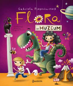 Flora w muzeum. Autor: Rzepecka-Weiss Gabriela. Multiszop.pl Okładka książki Flora w muzeum