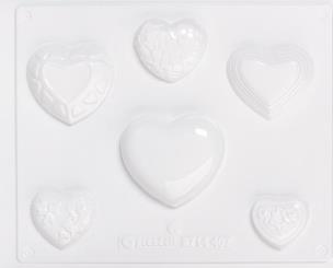 Opakowanie Foremki do gipsu Serca