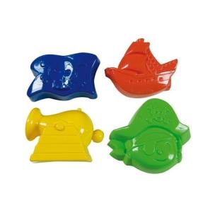 Opakowanie Foremki do piasku Piraci 4szt