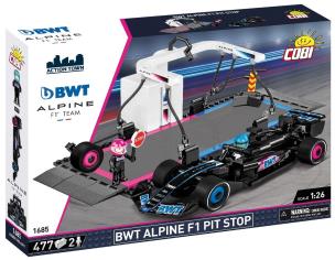 Formuła 1 - Alpine F1 Pit Stop. Wydawca: Cobi. Multiszop.pl Opakowanie Formuła 1 - Alpine F1 Pit Stop