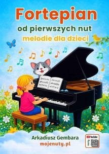 Okładka książki Fortepian od pierwszych nut. Melodie dla dzieci