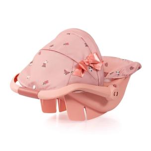 Opakowanie Fotelik samochodowy dla lalek z daszkiem różowy