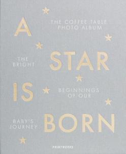 Fotoalbum Dzieci - A Star Is Born szary. Wydawca: Printworks. Multiszop.pl Opakowanie Fotoalbum Dzieci - A Star Is Born szary