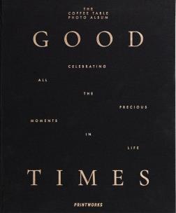 Fotoalbum - Good Times czarny. Wydawca: Printworks. Multiszop.pl Opakowanie Fotoalbum - Good Times czarny