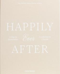 Opakowanie Fotoalbum Ślub - Happily Ever After, Beige