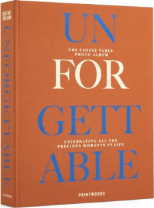 Fotoalbum - Unforgettable. Wydawca: Printworks. Multiszop.pl Opakowanie Fotoalbum - Unforgettable