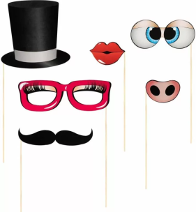 Opakowanie Fotobudka - akcesoria do zdjęć