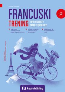 Francuski. Trening A1. Autor: Wawrzonek Karolina. Multiszop.pl Okładka książki Francuski. Trening A1