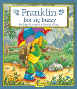 Okładka książki Franklin boi się burzy