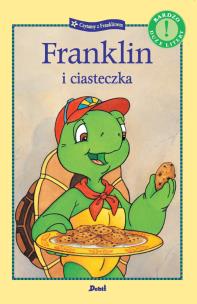 Franklin i ciasteczka. Autor: Paulette Bourgeois. Multiszop.pl Okładka książki Franklin i ciasteczka