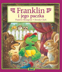 Franklin i jego paczka. Autor: Paulette Bourgeois. Multiszop.pl Okładka książki Franklin i jego paczka