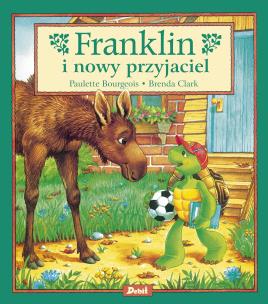 Franklin i nowy przyjaciel. Autor: Paulette Bourgeois. Multiszop.pl Okładka książki Franklin i nowy przyjaciel