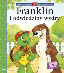 Franklin i odwiedziny wydry. Historyjka z telewizji. Autor: Paulette Bourgeois. Multiszop.pl Okładka książki Franklin i odwiedziny wydry. Historyjka z telewizji