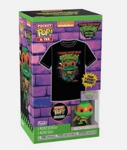 Opakowanie Funko T-Shirt Ninja Turtles L + figurka