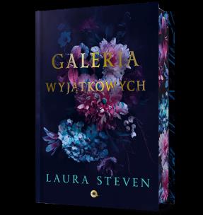 Galeria wyjątkowych (barwione brzegi). Autor: Laura Steven. Multiszop.pl Okładka książki Galeria wyjątkowych (barwione brzegi)