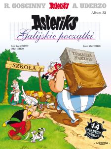 Galijskie początki. Asteriks. Tom 32 wyd. 2025. Autor: René Goscinny. Multiszop.pl Okładka książki Galijskie początki. Asteriks. Tom 32 wyd. 2025