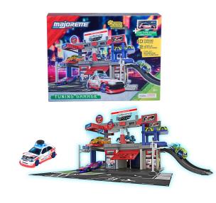 Garaż tuningowy Majorette  + 1 pojazd. Wydawca: SIMBA. Multiszop.pl Opakowanie Garaż tuningowy Majorette  + 1 pojazd