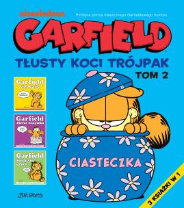 Okładka książki Garfield. Tłusty koci trójpak. Tom 2