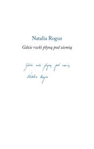 Okładka książki Gdzie rzeki płyną pod ziemią