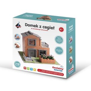 Opakowanie Genialny Dzieciak. Domek z cegieł
