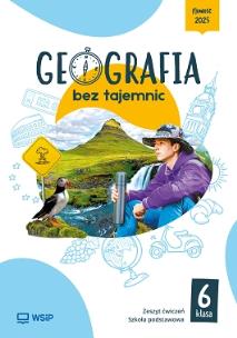 Okładka książki Geografia bez tajemnic ćwiczenia klasa 6 szkoła podstawowa
