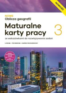 Okładka książki Geografia LO 3 Nowe Oblicza geografii matur. KP ZR