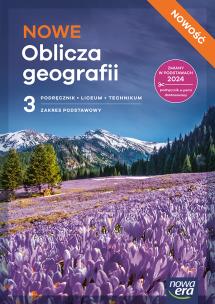 Okładka książki Geografia LO 3 Nowe Oblicza geografii podr. ZP