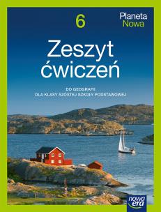 Geografia Planeta nowa zeszyt ćwiczeń dla klasy 6 szkoły podstawowej EDYCJA 2025-2027. Autor: Skomoroko Kamila. Multiszop.pl Okładka książki Geografia Planeta nowa zeszyt ćwiczeń dla klasy 6 szkoły podstawowej EDYCJA 2025-2027