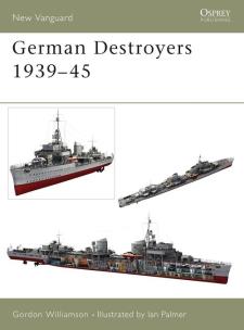 Okładka książki German Destroyers 1939-45