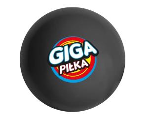 Giga piłka czarna. Wydawca: EPEE. Multiszop.pl Opakowanie Giga piłka czarna