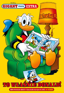 Okładka książki Gigant Poleca Extra. Tom 4/2025. To właśnie Donald!