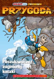 Okładka książki Gigant Poleca Premium. Tom 2/2026. Przygoda. Poszukiwacze zaginionej kaczki