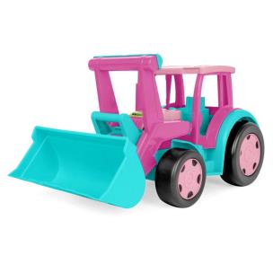 Opakowanie Gigant traktor ładowarka różowy