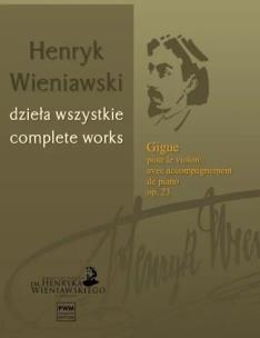 Okładka książki Gigue pour le violon avec accompagnement de...