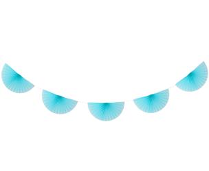 Opakowanie Girlanda PB&C Wachlarze błękitna 300cm