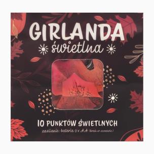 Opakowanie Girlanda świetlna led liście