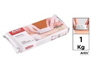 Opakowanie Glina modelarska 1kg biała