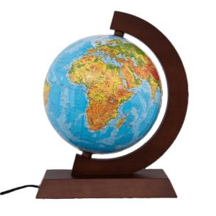 Opakowanie Globus fizyczny drewniana opr. podświet. 25cm CZ
