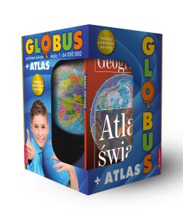Opakowanie Globus polityczny +atlas