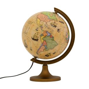 Opakowanie Globus trasami odkrywców podświetlany 25cm UA