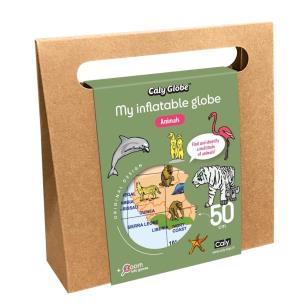 Opakowanie Globus Zwierzęta piłka 50cm