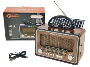 Opakowanie Głośnik Bluetooth radio retro ze światłem USB