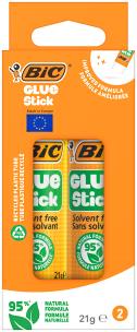 Opakowanie Glue Stick 95% ECOlustions 21g Klej B2 2 sztuki blister