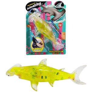 Gniotek rekin żelowy do ściskania. Wydawca: Trifox. Multiszop.pl Opakowanie Gniotek rekin żelowy do ściskania