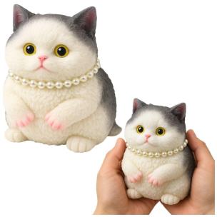 Gniotek sensoryczny Kotek z perłami 15cm. Wydawca: Leantoys. Multiszop.pl Opakowanie Gniotek sensoryczny Kotek z perłami 15cm