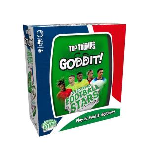 Goddit World Football Stars. Wydawca: Winning Moves. Multiszop.pl Opakowanie Goddit World Football Stars
