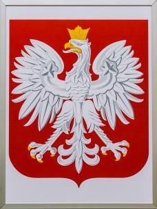 Opakowanie Godło Polska 305x405 mm rama