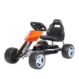 Gokart na pedały Speedy czerwony. Wydawca: Baby Mix. Multiszop.pl Opakowanie Gokart na pedały Speedy czerwony