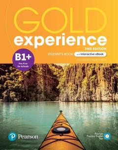 Gold Experience 2ed B1+ Student's Book + eBook. Autor: Megan Roderick. Multiszop.pl Okładka książki Gold Experience 2ed B1+ Student's Book + eBook